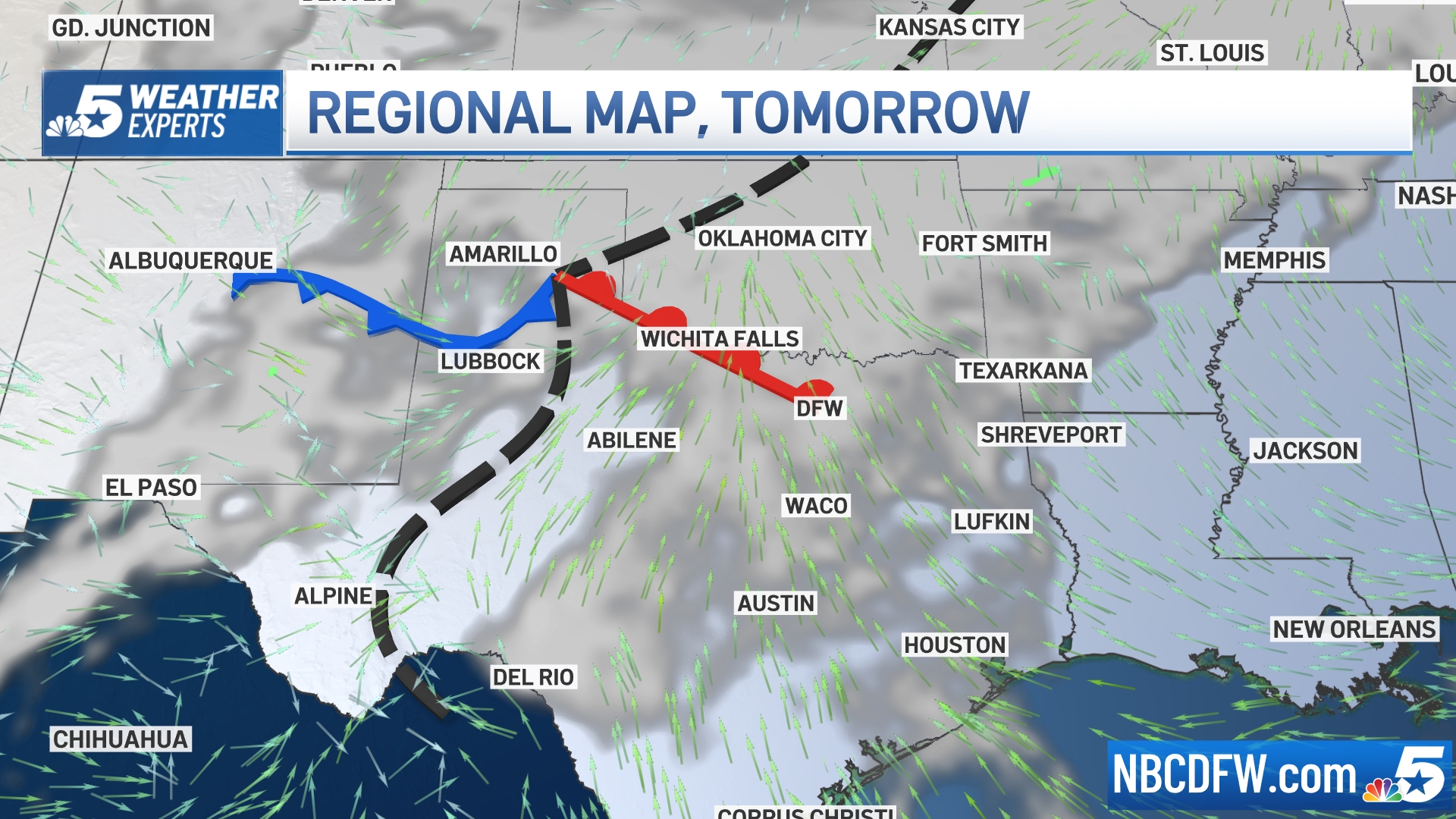 Regional Map, Tomorrow